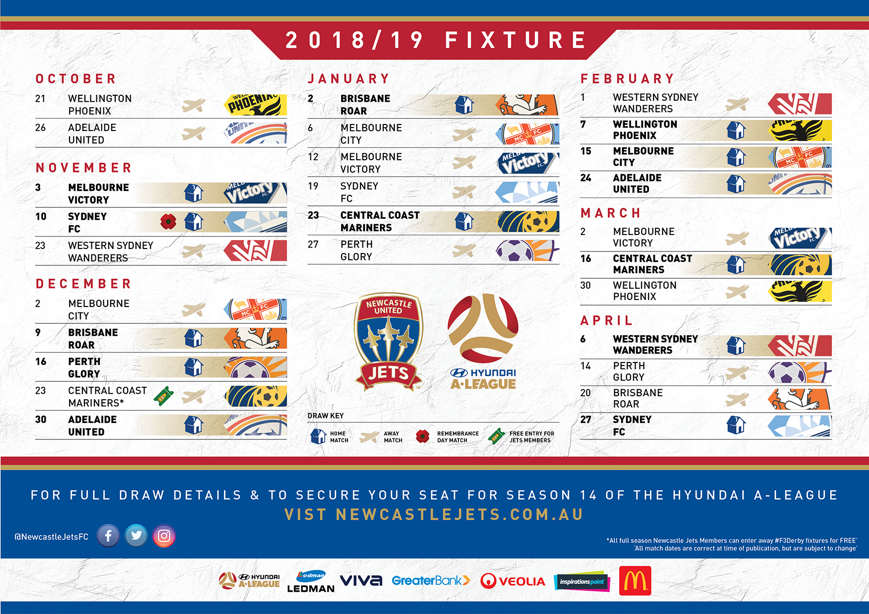 2018/19 Draw